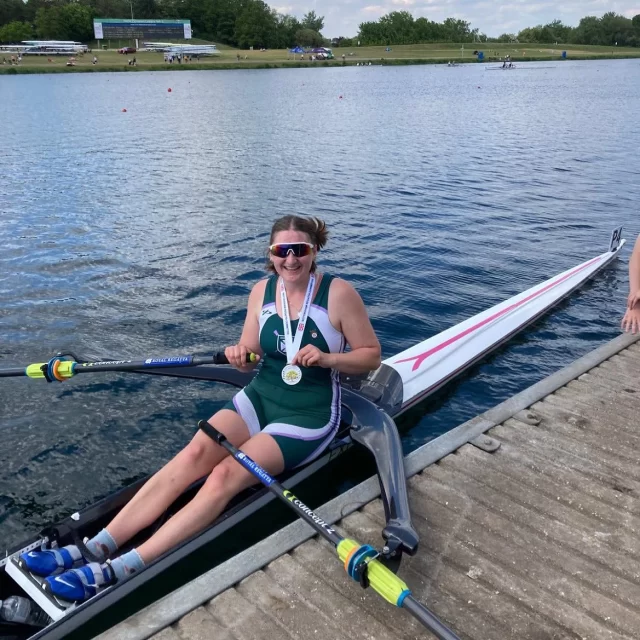 Well done to our members who travelled up to Nottingham this weekend to compete at the Masters and Club regatta on Saturday and Sunday. With great weather (minus the tail cross wind on Saturday) great racing was had ! - Some impressive wins : 

Saturday 2k Course 

🥇 - 1x Daisy Copping

Sunday 1k Course 

🥇 - 1x David Byrnes 
🥇- 2x David B, Joe T

2nd - 1x Daisy Copping 
2nd 4x- Joe, David, Mike, and Mark Woods (Monmouth Composite)